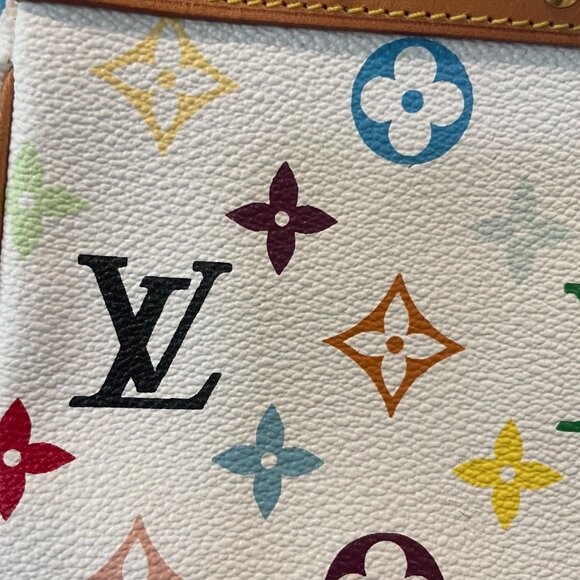 Multi-colored Louis Vuitton Pochette - Like New - Picture 6 of 14